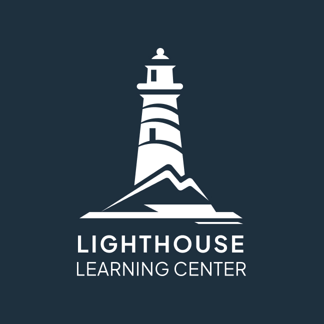 Lighthouse Learning Center education logo design